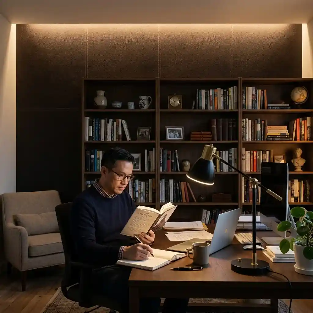書房與辦公端景牆